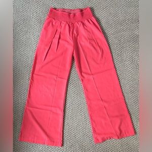 Coral high waisted pants, Size: Large, brand new, never worn